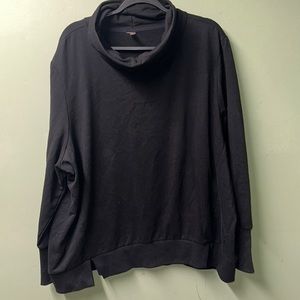 Womens black sweatshirt